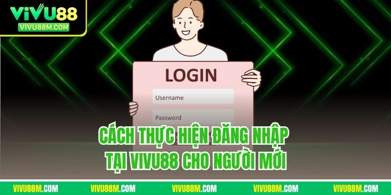 Cách thực hiện đăng nhập tại VIVU88 cho người mới